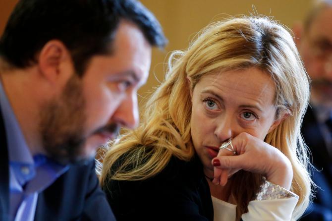 Colpiscono Salvini per far cadere Giorgia Meloni