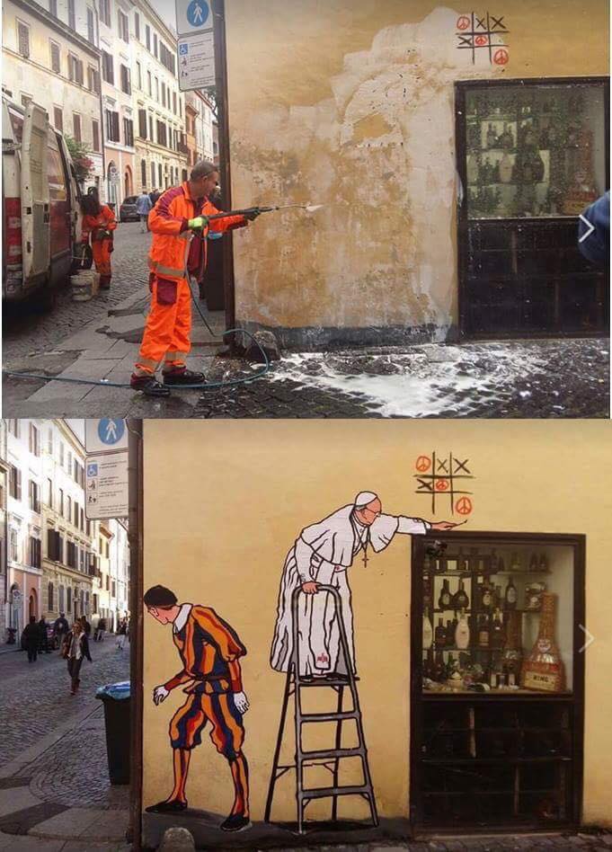 muro del papa