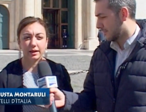 L’INTERVISTA (VIDEO) AD AUGUSTA MONTARULI DI FRATELLI D’ITALIA