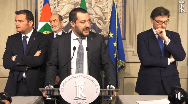 salvini giura quirinale