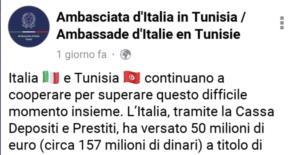 50 milioni alla Tunisia tramano conte e di maio