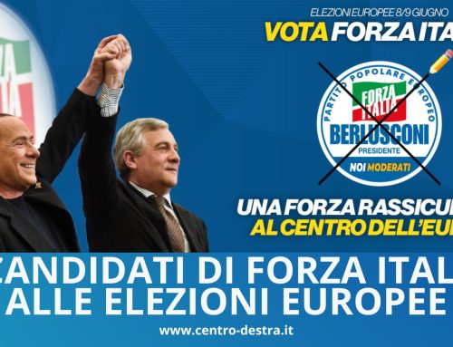 FORZA ITALIA: ECCO I CANDIDATI ALLE ELEZIONI EUROPEE